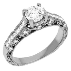 Diamond Engagement Ring 1 Diamond Engagement Ring